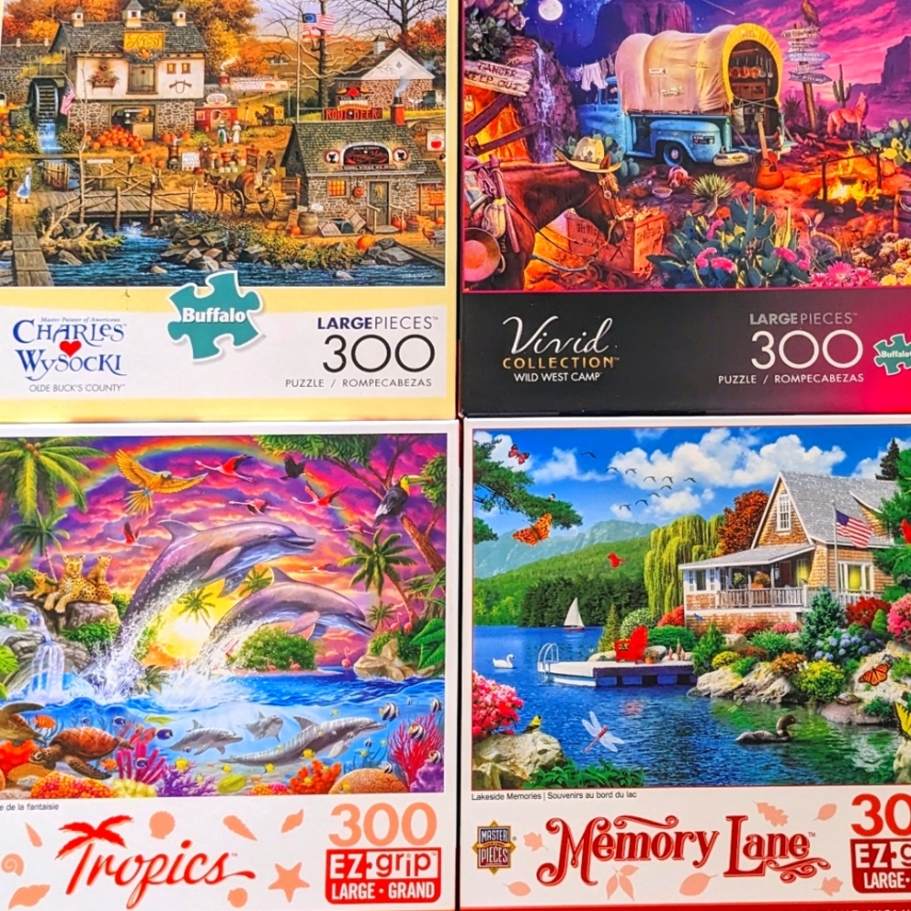 4 Jigsaw Puzzles